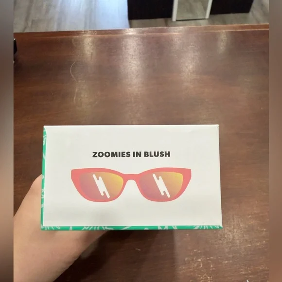 Goodr Sunglasses- "Zoomies in Blush" - Picture 2 of 4